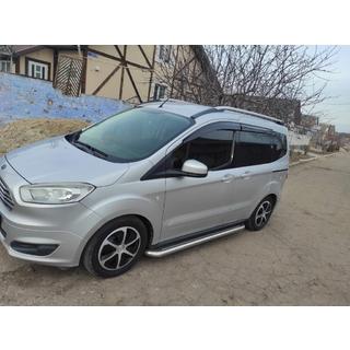 Progi Boczné Premium (2 szt., Stal Nierdzewna) Ford Courier 2014-2023 zdjęcia 2