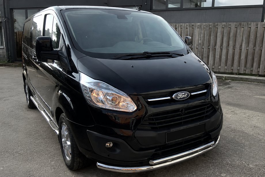 Ford Custom 2013-2022 Osłona Przednia ST014 (Stal Nierdzewna) 60/42 mm Image