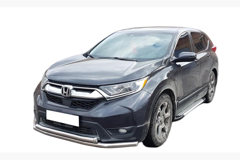 Honda CRV 2017-2022 Osłona Przednia ST014 (2016-2019, Stal Nierdzewna) Image