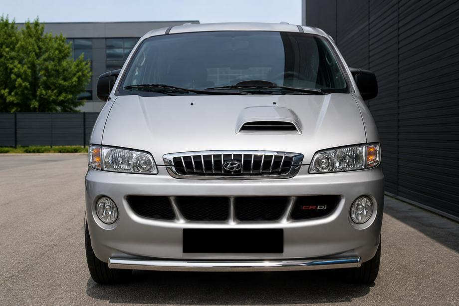 Hyundai H200, H1, Starex 1998-2007 Osłona Przednia ST008 (Stal Nierdzewna) Image