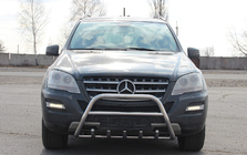 Mercedes ML W164 2005-2011 Pałąk Przedni WT003 (Stal Nierdzewna) zdjęcia 1