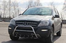 Mercedes ML W164 2005-2011 Pałąk Przedni WT003 (Stal Nierdzewna) zdjęcia 4