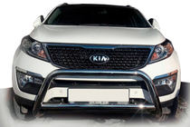 Kia Sorento II XM 2009-2014 Przedni Pałąk WT005 (Stal Nierdzewna) zdjęcia 1