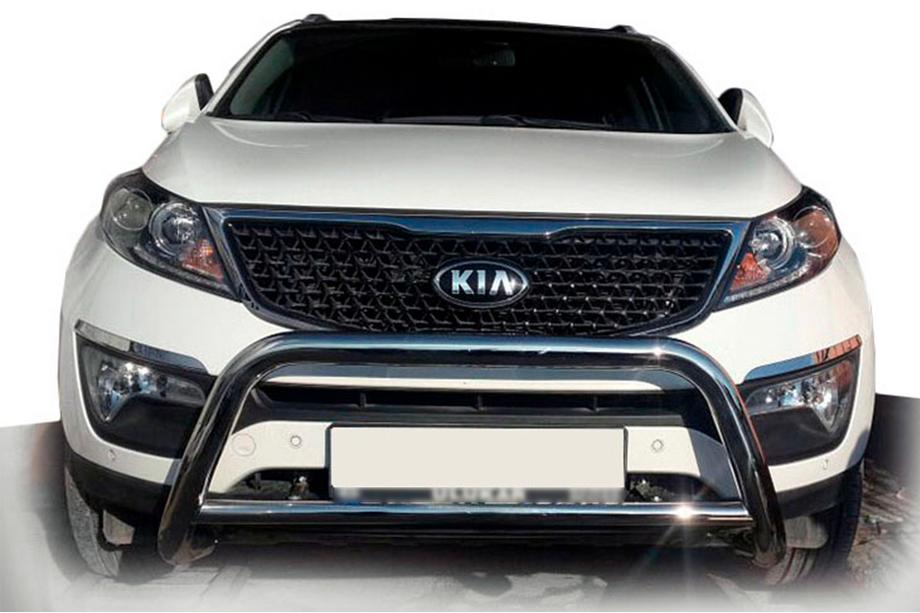 Kia Sorento II XM 2009-2014 Przedni Pałąk WT005 (Stal Nierdzewna) Image