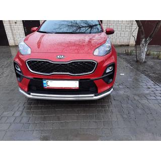 Przedni Pałąk Ochronny ST014 (Stal Nierdzewna) Kia Sportage 2015-2021 zdjęcia 2