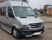 Mercedes Sprinter W906 2006–2018 Dolny pałąk przedni MBSP.07.F3-04.6 (stal nierdzewna) zdjęcia 2