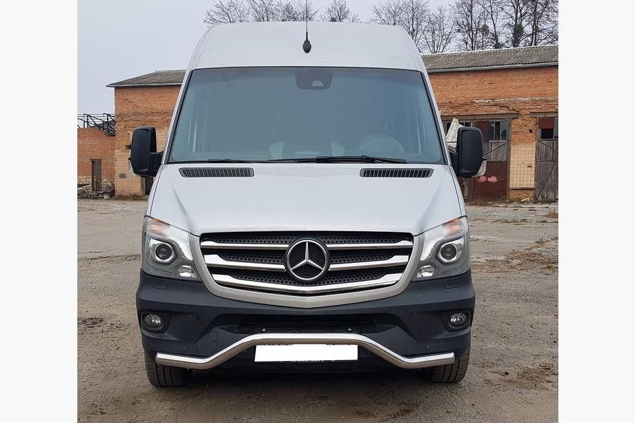 Mercedes Sprinter W906 2006–2018 Dolny pałąk przedni MBSP.07.F3-04.6 (stal nierdzewna) Image