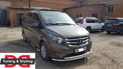 Mercedes Vito/V-class W447 2014- Przedni Pałąk Ochronny ST014 (Stal Nierdzewna) zdjęcia 5