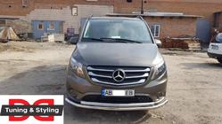 Mercedes Vito/V-class W447 2014- Przedni Pałąk Ochronny ST014 (Stal Nierdzewna) zdjęcia 6