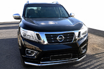 Nissan Navara/NP300 2016- Przedni Pałąk ST014 (Stal Nierdzewna) zdjęcia 1