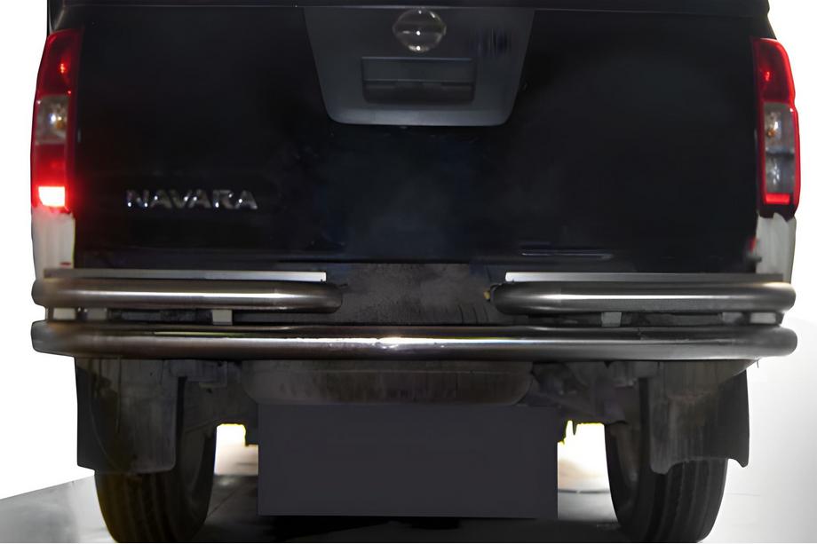 Nissan Navara 2006-2015 Tylny Ochraniacz AK005-3 (Stal Nierdzewna) Image