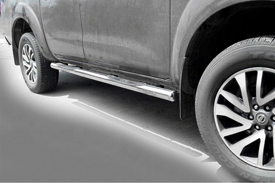 Nissan Navara/NP300 2016- Rury Boczne (2 szt., Stal Nierdzewna) Image
