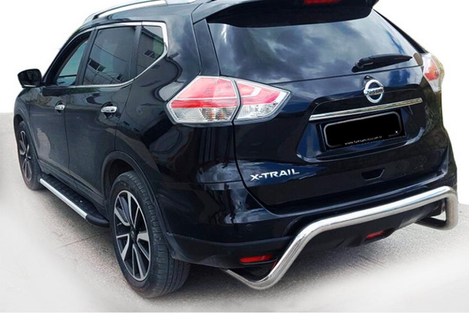 Nissan X-trail T32/Rogue 2014-2021 Tylny Ochraniacz AK007 (Stal Nierdzewna) Image