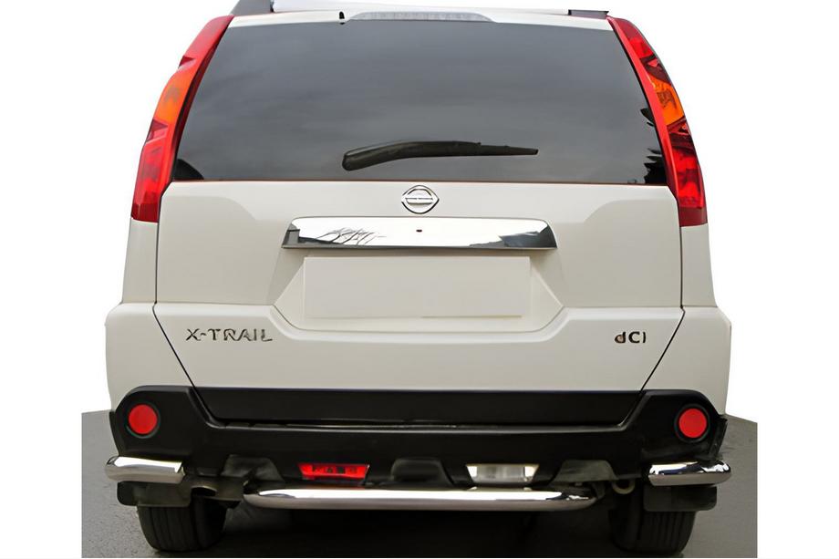 Nissan X-trail T31 2007-2014 Tylne narożniki z częścią środkową AK0073 (2 szt., stal nierdzewna) Image
