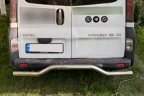 Renault Trafic 2001–2015 Tylny Oslona AK006 (Stal Nierdzewna) zdjęcia 3
