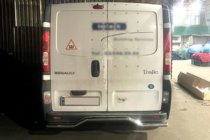 Opel Vivaro 2001–2015 Tylny Oslona AK006 (Stal Nierdzewna) zdjęcia 2