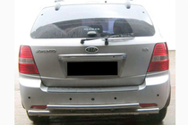 Kia Sorento I BL 2002-2009 Tylna Belka AK002-Podwójna (Stal Nierdzewna) zdjęcia 2