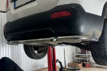 Kia Sorento II XM 2009-2014 Tylne narożniki z częścią środkową AK007-3 (2 szt., stal nierdzewna) zdjęcia 2