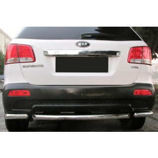 Tylne narożniki z częścią środkową AK007-3 (2 szt., stal nierdzewna) Kia Sorento II XM 2009-2014 zdjęcia 1