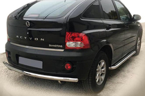 SsangYong Action 2005-2018 Osłona Tylna AK002 (Stal Nierdzewna) zdjęcia 1