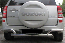Suzuki Grand Vitara 2005-2017 Osłona Tylna AK005-2 (Stal Nierdzewna) zdjęcia 1