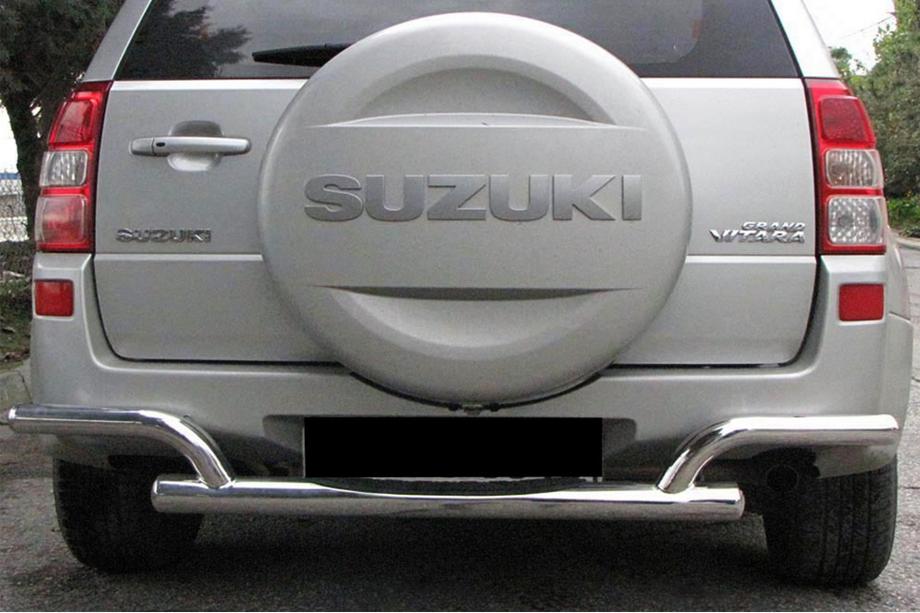 Suzuki Grand Vitara 2005-2017 Osłona Tylna AK005-2 (Stal Nierdzewna) Image