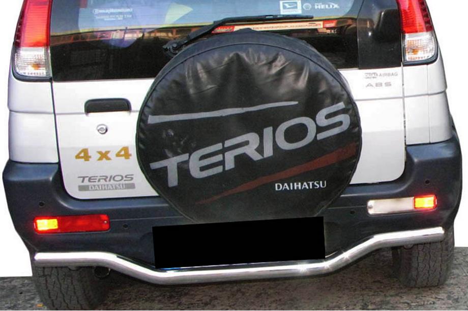 Daihatsu Terios 2003-2005 Tylna Belka AK007 (Stal Nierdzewna) Image