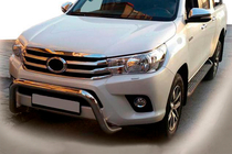 Toyota Hilux 2015- Osłona Przednia WT009 (Stal Nierdzewna) zdjęcia 1