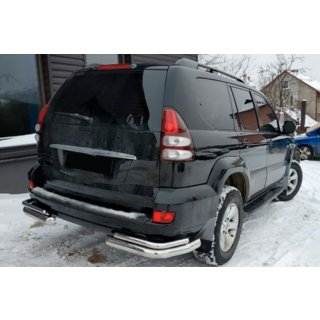 Tylne podwójne narożniki AK003-2 (2 szt., stal nierdzewna) Toyota Land Cruiser Prado 120 2002-2009 zdjęcia 1
