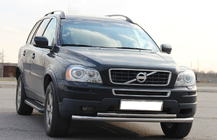 Volvo XC90 2002-2014 Przedni Pałąk Ochronny ST014 (Stal Nierdzewna) zdjęcia 2