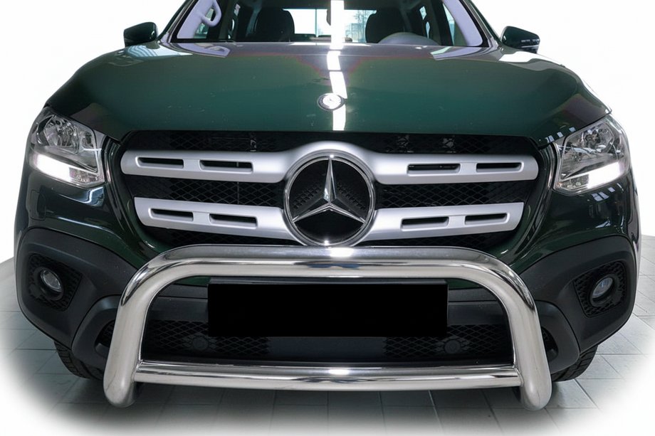 Mercedes X class 2017-2020 Przedni Pałąk Ochronny WT005 (stal nierdzewna, 60mm) Image
