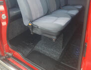 Opel Vivaro 2001–2015 Tylne gumowe dywaniki (2 szt, Polytep) zdjęcia 2