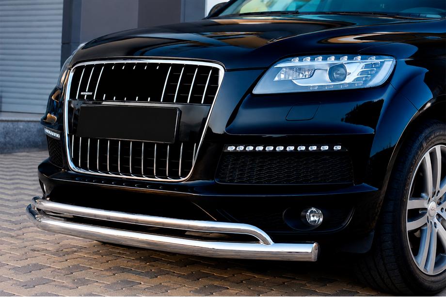 Audi Q7 2005-2015 Osłona Przednia ST017 (Stal Nierdzewna) Image