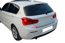 BMW 1 Series F20/F21 2011-2019 Nakładka na tylny zderzak OmsaLine (do F20, stal nierdzewna) zdjęcia 3