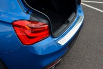 BMW 1 Series F20/F21 2011-2019 Nakładka na tylny zderzak OmsaLine (do F20, stal nierdzewna) zdjęcia 1