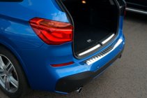BMW X1 F48 2015-2022 Nakładka na tylny zderzak OmsaLine (stal nierdzewna) zdjęcia 5