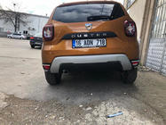Renault Duster 2018-2024 Nakładki na tylne odblaski 2 szt, stal nierdzewna Carmos - Turecka Stal Nierdzewna zdjęcia 3