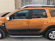 Dacia Duster 2018-2024 Listwy dolne okien nierdzewne (4 szt.) zdjęcia 3