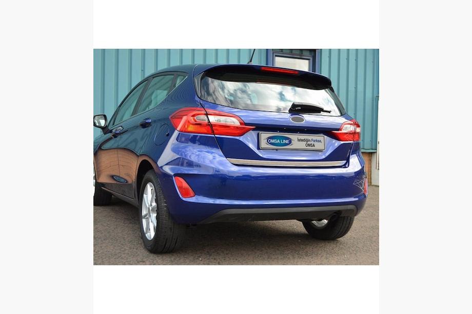 Ford Fiesta 2017- Listwa bagażnika stal nierdzewna OmsaLine - Włoska Stal Nierdzewna Image