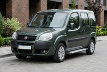 Fiat Doblo I 2005-2010 Progi Boczné Allmond Grey (2 szt., Aluminium) zdjęcia 1