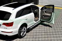 Audi Q7 2005-2015 Progi boczne Allmond Grey (2 szt., aluminium) zdjęcia 3