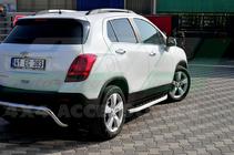 Chevrolet Captiva 2006-2019 Progi Boczné Fullmond (2 szt., Aluminium) 2016-2019 zdjęcia 3