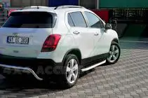 Chevrolet Captiva 2006-2019 Progi Boczné Fullmond (2 szt., Aluminium) zdjęcia 3