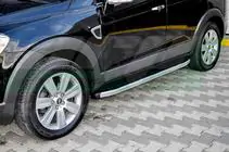Chevrolet Captiva 2006-2019 Progi Boczné Fullmond (2 szt., Aluminium) zdjęcia 4