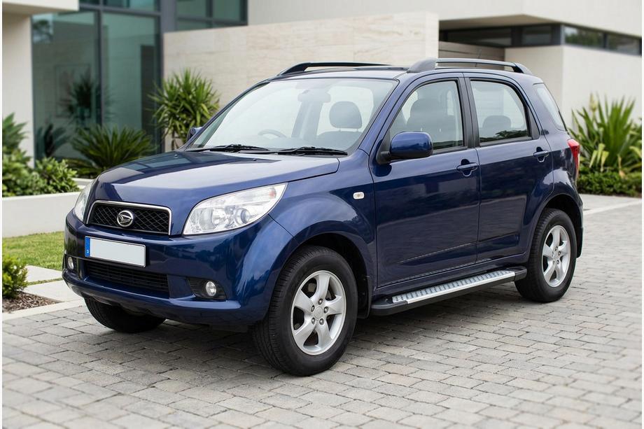 Daihatsu Terios 2006-2017 Progi Boczné Allmond Grey (2 szt, Aluminium) Image