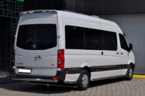 Volkswagen Crafter 2006-2016 Tylna Belka AK002 (Stal Nierdzewna) zdjęcia 5