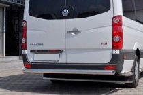 Volkswagen Crafter 2006-2016 Tylna Belka AK002 (Stal Nierdzewna) zdjęcia 1