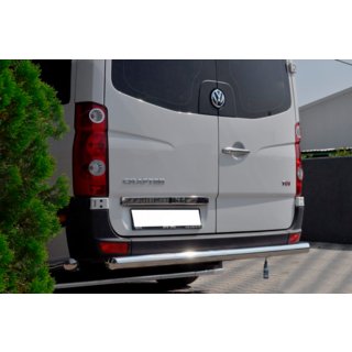 Tylna Belka AK002 (Stal Nierdzewna) Volkswagen Crafter 2006-2016 zdjęcia 3