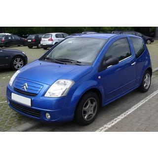 Zewnętrzne listwy ram okien (2 szt, stal nierdzewna) Citroen C-2 2003-2009 zdjęcia 1
