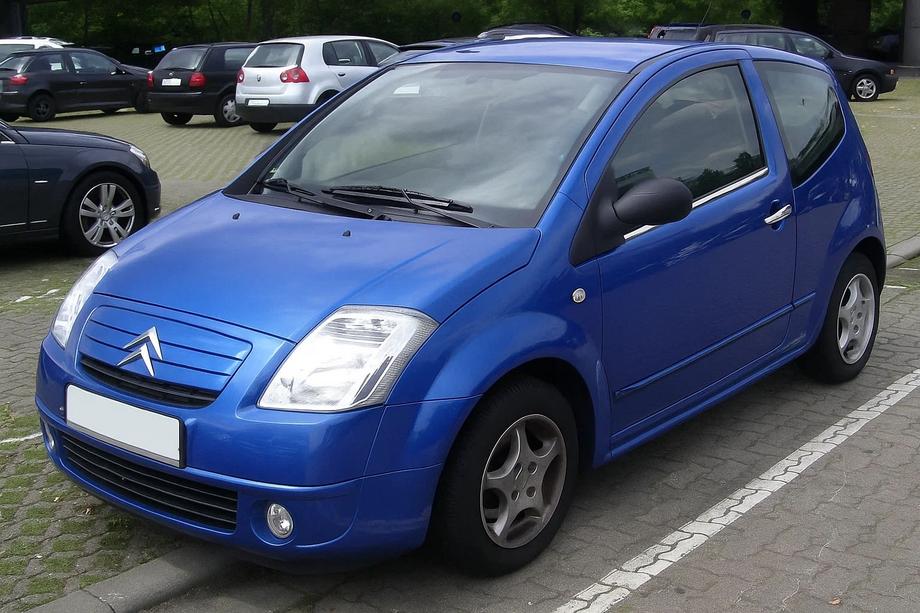 Citroen C-2 2003-2009 Zewnętrzne listwy ram okien (2 szt, stal nierdzewna) Image
